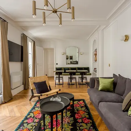 Habitat Parisien - 2Br-2Ba - Marais - Centre Pompidou-3