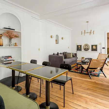 Habitat Parisien - 2Br-2Ba - Marais - Centre Pompidou-2